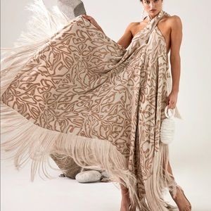 MatchesFashion Cult Gaia Ali Fringe Dress Small